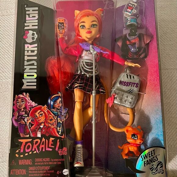Monster High G3 Toralei Stripe IN HAND READY TO SHIP NEW SEALED Gen3 Reboot - Picture 11 of 16